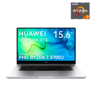 Laptop Huawei MateBook D15 15.6 pulg. AMD Ryzen 7 512gb SSD 16gb RAM