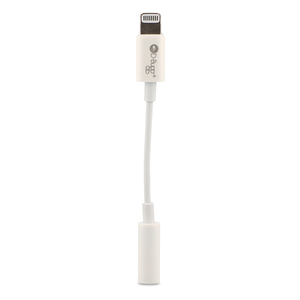 Adaptador de Lightning a 3.5 DBugg Blanco Adaptador de Lightning a 3.5 DBugg Blanco