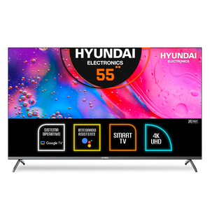 Pantalla Hyundai Smart TV HYLED5524G4KM 55 pulg. Led UHD 4K