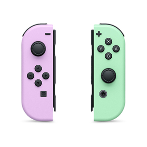 Controles Joy-Con Nintendo Switch Morado Verde Pastel