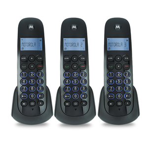Teléfonos Inalámbricos M750-3 Motorola con Identificador 3 piezas