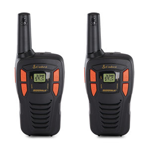 Walkie Talkie 26 km Cobra ACX145 Negro 2 piezas Walkie Talkie 26 km Cobra ACX145 Negro 2 piezas