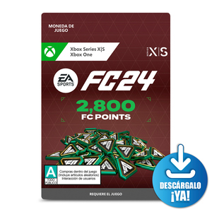 FC 24 Ultimate Team EA Sports 2800 Points Xbox One/Series X·S Descargable