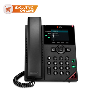 Teléfono Alámbrico IP VVX 250 Poly Negro