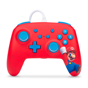Control Alámbrico para Nintendo Switch Mario Bros Power A Rojo Control Alámbrico para Nintendo Switch Mario Bros Power A Rojo