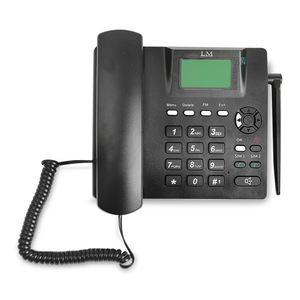 Teléfono Alámbrico con Altavoz 751 LM 2 Sim Negro