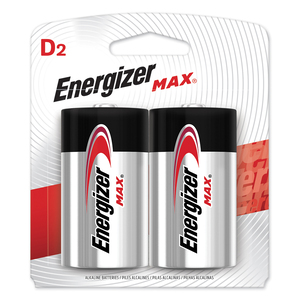 Pilas Alcalinas D Energizer Max 2 piezas