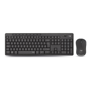 Teclado y Mouse Inalámbrico Logitech MK295 / Negro