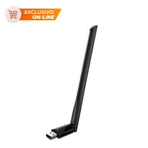 Adaptador Wi-Fi USB TP-Link AC600 433 Mbps Negro Adaptador Wi-Fi USB TP-Link AC600 433 Mbps Negro
