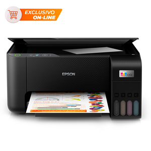 Impresora Multifuncional EcoTank L3210 Epson Negro/Color Impresora Multifuncional EcoTank L3210 Epson Negro/Color