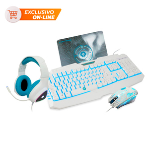Gamer 4 en 1 Vortred V-930457 Blanco Gamer 4 en 1 Vortred V-930457 Blanco