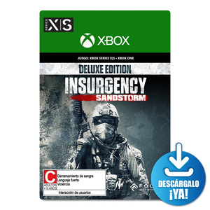 Insurgency Sandstorm Deluxe Edition / Juego digital / Xbox One / Xbox Series X·S / Descargable