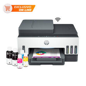 Impresora Multifuncional Smart Tank 790 Tinta Continua HP WiFi HP Smart App Dúplex ADF Alimentador Automático Color Impresora Multifuncional Smart Tank 790 Tinta Continua HP WiFi HP Smart App Dúplex ADF Alimentador Automático Color