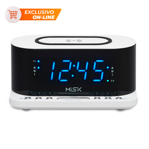 Radio Despertador Smart Misik Blanco Radio Despertador Smart Misik Blanco