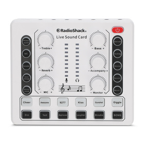 Mezcladora de Sonido RadioShack 12 efectos Blanco Mezcladora de Sonido RadioShack 12 efectos Blanco