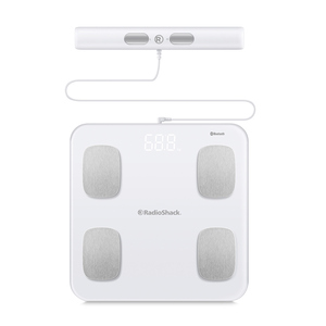 Báscula Inteligente RadioShack Plata Báscula Inteligente RadioShack Plata