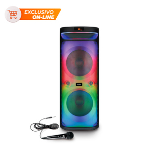 Bafle Portátil Inalámbrico Misik Unibody Bluetooth Negro Bafle Portátil Inalámbrico Misik Unibody Bluetooth Negro