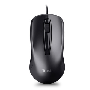 Mouse Óptico Alámbrico Carve Trust 3 botones Negro Mouse Óptico Alámbrico Carve Trust 3 botones Negro