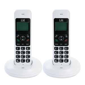 Teléfono Inalámbrico 1702-2 LM Blanco 2 piezas Teléfono Inalámbrico 1702-2 LM Blanco 2 piezas