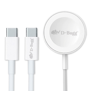 Cargador Inalámbrico Tipo C TI0DB-02 Dbugg Blanco Cargador Inalámbrico Tipo C TI0DB-02 Dbugg Blanco