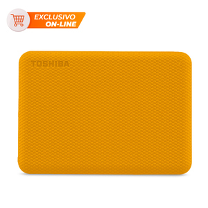 Disco Duro Externo Toshiba Canvio Advance Plus Capacidad 2 TB Amarillo Disco Duro Externo Toshiba Canvio Advance Plus Capacidad 2 TB Amarillo
