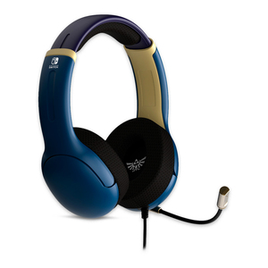 Audífonos Gamer Alámbricos Zelda PDP Azul con Morado Audífonos Gamer Alámbricos Zelda PDP Azul con Morado