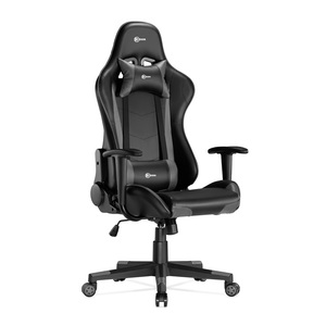 Silla Gamer RadioShack Gris con Negro Silla Gamer RadioShack Gris con Negro