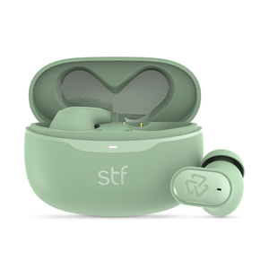 Audífonos Bluetooth Dune STF Entrada de Carga Tipo C Verde  Audífonos Bluetooth Dune STF Entrada de Carga Tipo C Verde