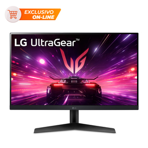 Monitor Gamer Plano LG UltraGear 24GS60F Full HD 24 pulgadas 180Hz Negro Monitor Gamer Plano LG UltraGear 24GS60F Full HD 24 pulgadas 180Hz Negro
