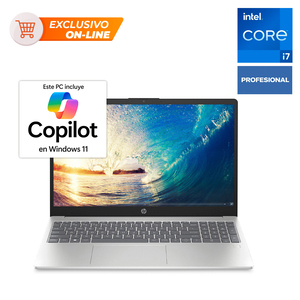 Laptop HP 15 FD0046LA Intel Core i7 15.6 pulg. 8GB RAM 512GB SSD Plata Laptop HP 15 FD0046LA Intel Core i7 15.6 pulg. 8GB RAM 512GB SSD Plata