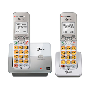 Teléfono Inalámbrico AT&T EL51203 Blanco 2 piezas Teléfono Inalámbrico AT&T EL51203 Blanco 2 piezas