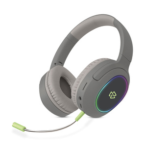 Audífonos Inalámbricos On Ear  Stuffactory Luz Led Tipo C Gris Audífonos Inalámbricos On Ear  Stuffactory Luz Led Tipo C Gris