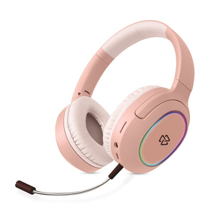 Audífonos Inalámbricos On Ear  Stuffactory Luz Led Tipo C Rosa Audífonos Inalámbricos On Ear  Stuffactory Luz Led Tipo C Rosa