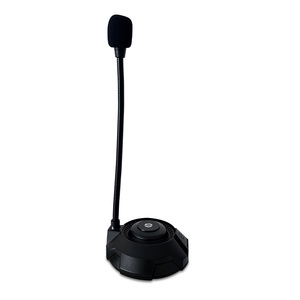 Micrófono Alámbrico Condensador HP 1.8 Metros Negro Micrófono Alámbrico Condensador HP 1.8 Metros Negro