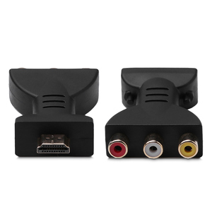 Adaptador RCA a HDMI RadioShack Negro Adaptador RCA a HDMI RadioShack Negro