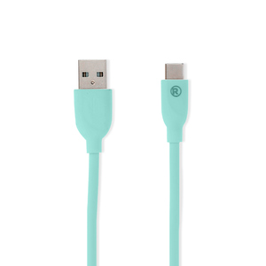 Cable USB 2.0 Tipo A a Tipo C RadioShack 1 m Turquesa Cable USB 2.0 Tipo A a Tipo C RadioShack 1 m Turquesa