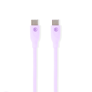 Cable USB 2.0 Tipo C a Tipo C RadioShack 1 m Lila Cable USB 2.0 Tipo C a Tipo C RadioShack 1 m Lila