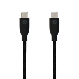 Cable USB 2.0 Tipo C a Tipo C RadioShack 2 m Negro Cable USB 2.0 Tipo C a Tipo C RadioShack 2 m Negro