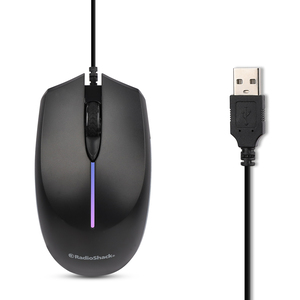 Mouse Alámbrico RadioShack 4 Botones Negro Mouse Alámbrico RadioShack 4 Botones Negro