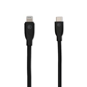 Cable USB C 2.0 a Lightning RadioShack 1 m Negro  Cable USB C 2.0 a Lightning RadioShack 1 m Negro
