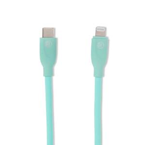 Cable USB C 2.0 a Lightning RadioShack 1 m Turquesa Cable USB C 2.0 a Lightning RadioShack 1 m Turquesa