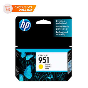 Cartucho de Tinta HP 951 700 páginas Amarillo Cartucho de Tinta HP 951 700 páginas Amarillo