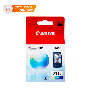Cartucho de Tinta Canon CL211XL 360 páginas Tricolor Cartucho de Tinta Canon CL211XL 360 páginas Tricolor