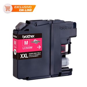Cartucho de Tinta Brother LC505M 1300 páginas Magenta Cartucho de Tinta Brother LC505M 1300 páginas Magenta