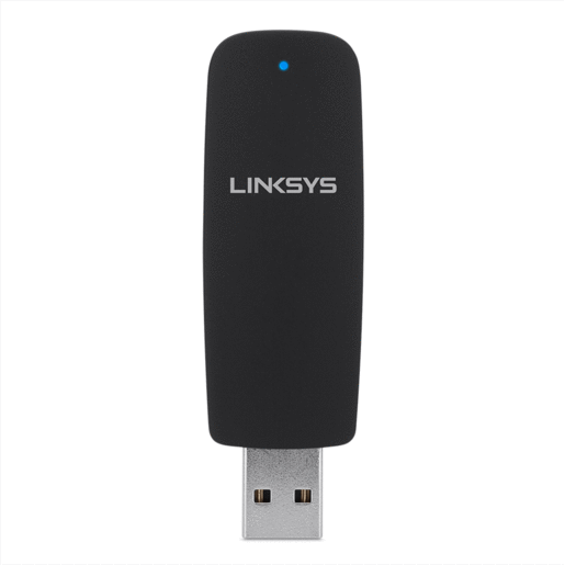 Adaptador USB Inalámbrico Linksys AE1200 / Negro