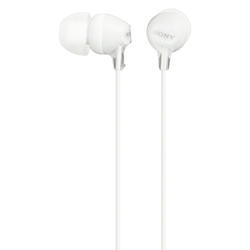 Audífonos Sony MDREX15LP/WCUC / In ear / Blanco