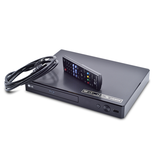 Reproductor Blu-ray  LG BP255 4 en 1 / Negro