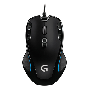 Mouse Gamer Alámbrico Logitech G300S / Negro / USB