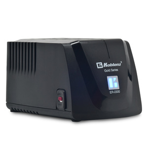 Regulador de Voltaje Koblenz ER-2300 8 contactos 2300 VA Negro Regulador de Voltaje Koblenz ER-2300 8 contactos 2300 VA Negro