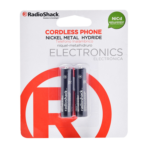 Batería de Níquel para Teléfono Fijo RadioShack / 1.2 V / 850 mAh